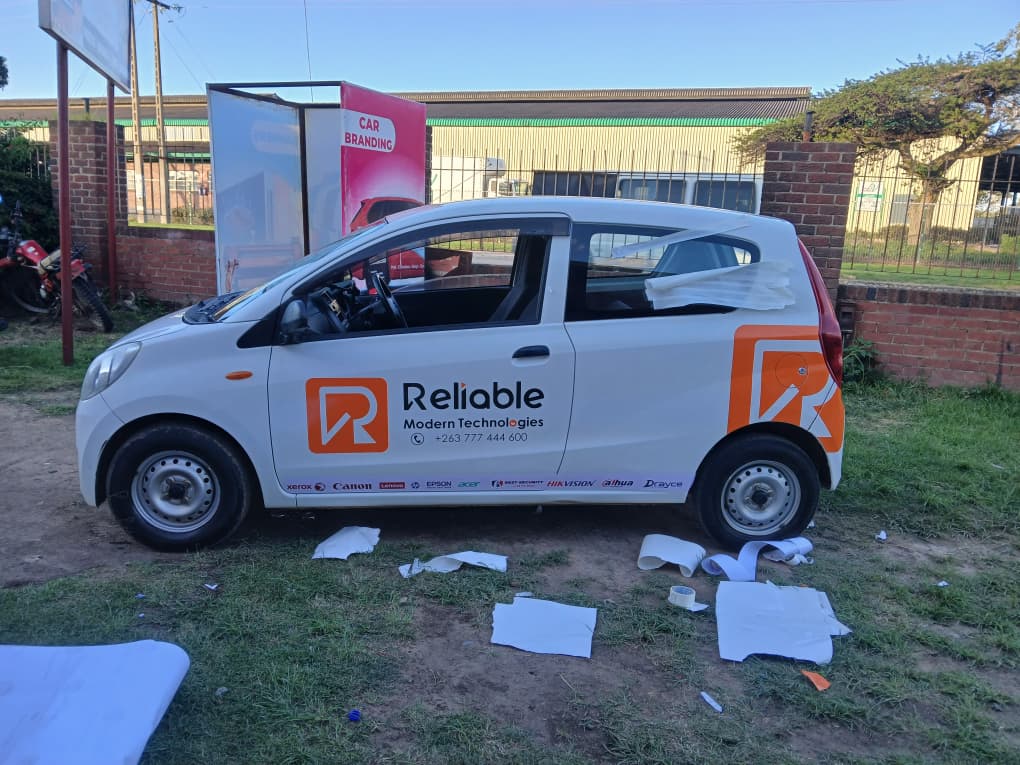 AllPrint company car branding